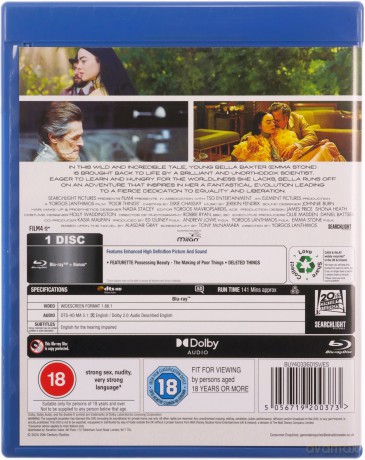 Poor Things (Biedne istoty) [Blu-Ray]