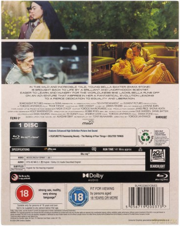 Poor Things (Biedne istoty) [Blu-Ray]