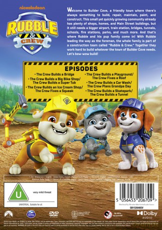 Rubble & Crew: Construction Crew To The Rescue! [DVD]
