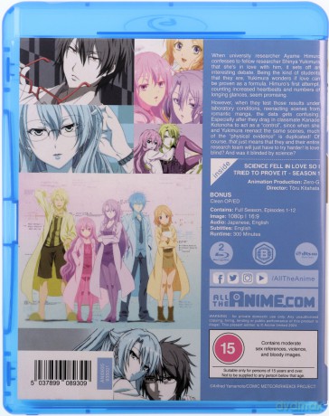 Science Fell In Love So I Tried To Prove It [2xBlu-Ray]