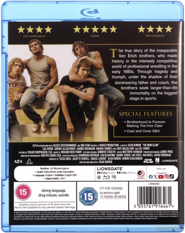 The Iron Claw (Bracia ze stali) [Blu-Ray]