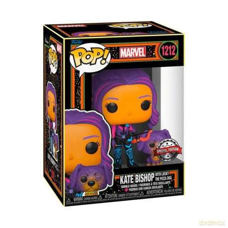 Funko Pop! Hawkeye Kate Bishop Lucky The Pizza Dog - Special Edition [FIGURKA]