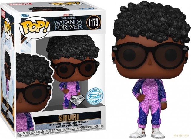 Funko Pop! Marvel Bpwf Shuri (Dglt) - Diamond Collection - Special Edition [FIGURKA]