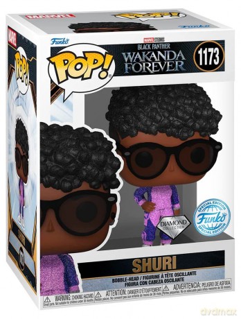 Funko Pop! Marvel Bpwf Shuri (Dglt) - Diamond Collection - Special Edition [FIGURKA]