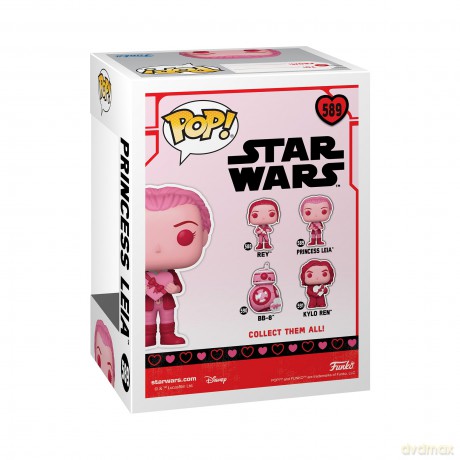 Funko Pop! Star Wars Valentines, Princess Leia [FIGURKA]