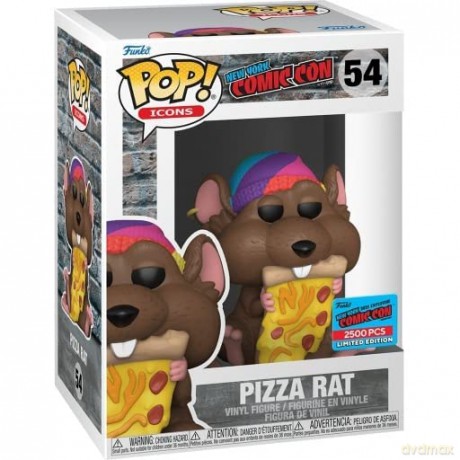 Funko Pop! Icons Comic Con New York Pizza Rat [FIGURKA]