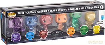 Funko Pop! Artist Series Infinity Saga 6Pack Avengers W/B - Sp Edition [FIGURKA]