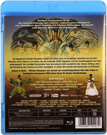 Asterix & Obelix: Mission Cleopatra (Asterix i Obelix: Misja Kleopatra) [Blu-Ray]