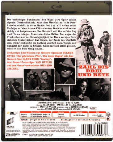 3:10 to Yuma (15.10 do Yumy) [Blu-Ray]