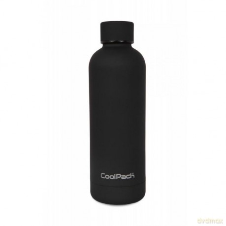 Bidon termiczny metalowy Coolpack bonet black