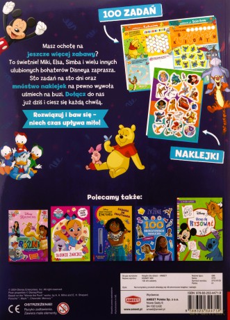Disney mix 100 dni zabawy STO-9103 [KSIĄŻKA]