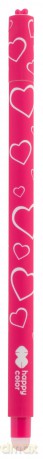Długopis wymazywalny Pink Love 0,5 mm niebieski Happy Color 1 szt.