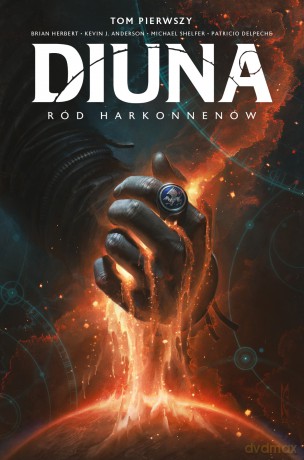 Diuna: Ród Harkonnenów (Tom 1) - Kevin Anderson, Brian Herbert [KOMIKS]