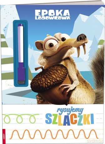 Epoka lodowcowa Rysujemy szlaczki KSS-9113 [KSIĄŻKA]