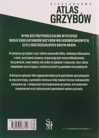 Kieszonkowy atlas grzybów. 180 gatunków - Patrycja Zarawska, Wiesław Kamiński [KSIĄŻKA]