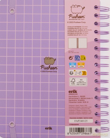 Kołonotes A5 Pusheen CTFBA50046