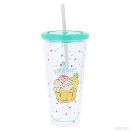 Kubek z rurką 600ml Pusheen PURF6014