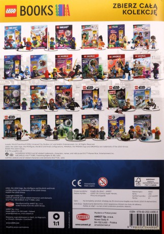Lego DC Comics super Heroes Mroczna przygoda LNC-6459P1 [KSIĄŻKA]