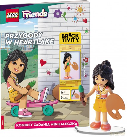 Lego Friends Przygody w heartlake LNC-6164Y [KSIĄŻKA]