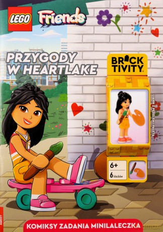 Lego Friends Przygody w heartlake LNC-6164Y [KSIĄŻKA]