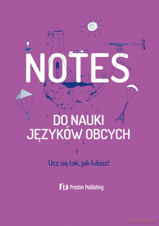 Notes do nauki języków obcych (fioletowa okładka) [KSIĄŻKA]