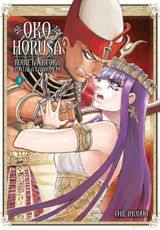Oko Horusa. Kobieta, która została faraonem (Tom 3) - Chie Inudoh [KOMIKS]