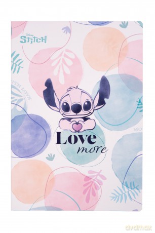 Paczka Zeszyt A4 60 k. kratka Disney Fashion wzór 1 Stitch 6 szt.