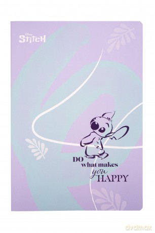 Paczka Zeszyt A4 60 k. kratka Disney Fashion wzór 2 Stitch 6 szt.