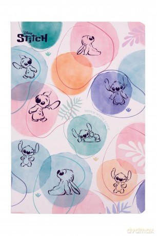 Paczka Zeszyt A5 60 k. kratka Disney Fashion wzór 1 Stitch 6 szt.