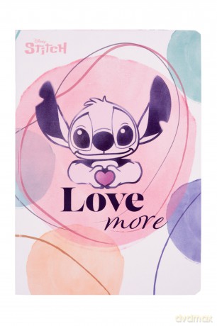 Paczka Zeszyt A5 60 k. kratka Disney Fashion wzór 2 Stitch 6 szt.
