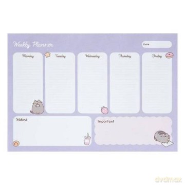 Planner tygodniowy A4 Pusheen BPSA40092