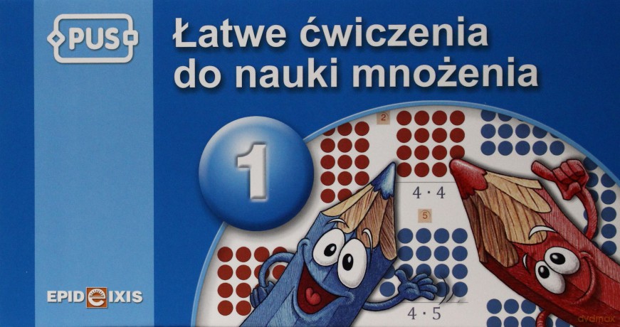 EPIDEIXIS PUS KSIĄŻKA Łatwe ćwiczenia do nauki mnożenia 1 [KSIĄŻKA]