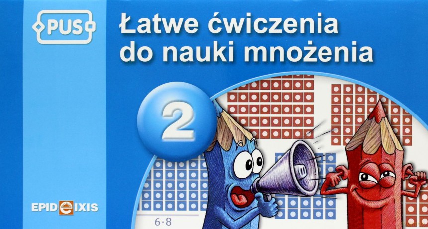 EPIDEIXIS PUS KSIĄŻKA Łatwe ćwiczenia do nauki mnożenia 2 [KSIĄŻKA]