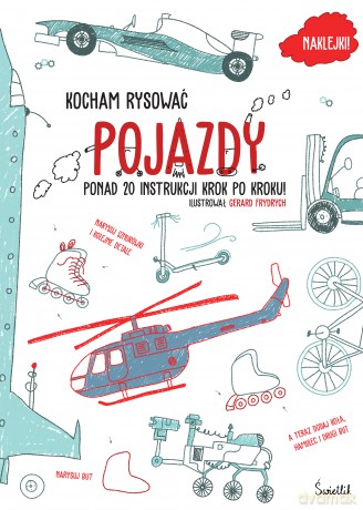 Pojazdy. Kocham rysować [KSIĄŻKA]