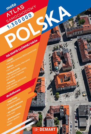 Polska. Atlas samochodowy 1:300 000 [KSIĄŻKA]