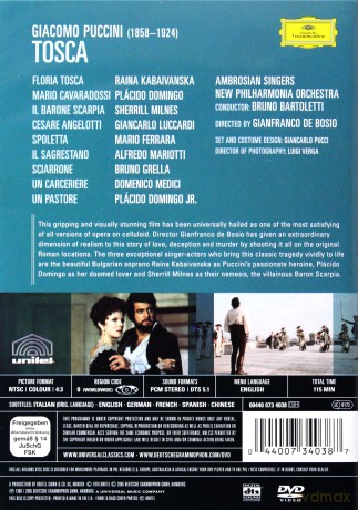 Placido Domingo: Puccini: Tosca [DVD]