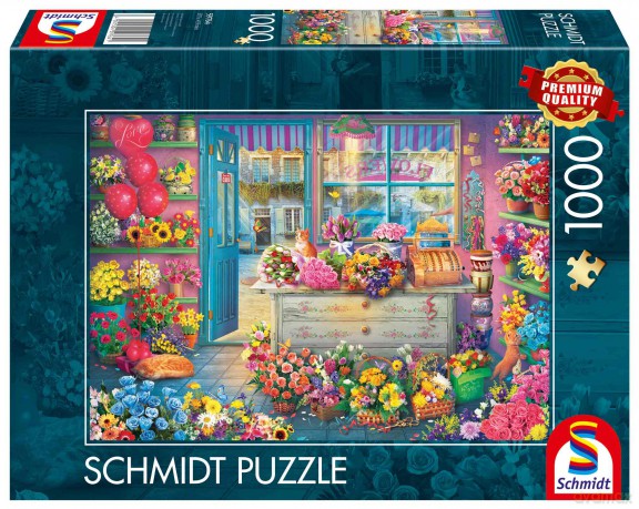 SCHMIDT 1000 el. PQ Kwiaciarnia 112739 [PUZZLE]