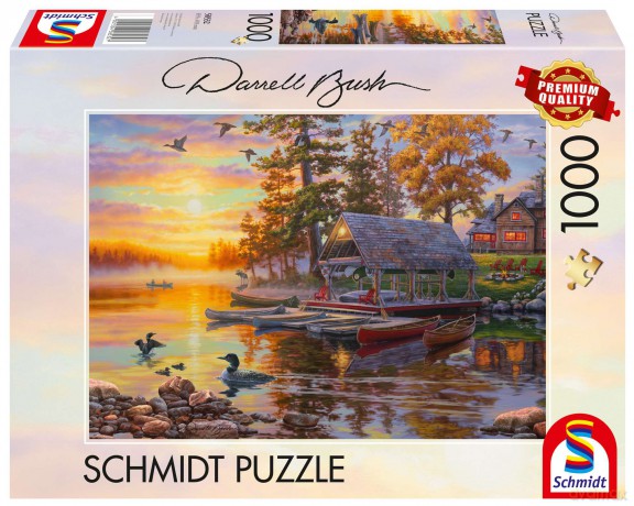 SCHMIDT 1000 el. PQ Przystań kajakowa Darrel Bush 112720 [PUZZLE]