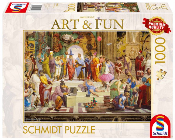 SCHMIDT 1000 el. PQ Szkoła Ateńska 2024 Markus Binz 112724 [PUZZLE]