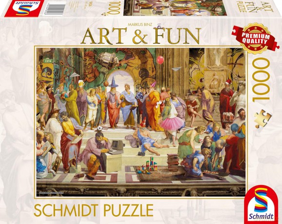 SCHMIDT 1000 el. PQ Szkoła Ateńska 2024 Markus Binz 112724 [PUZZLE]