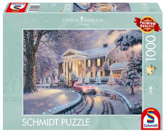 SCHMIDT 1000 el. PQ T. Kinkade Graceland zimą 112729 [PUZZLE]