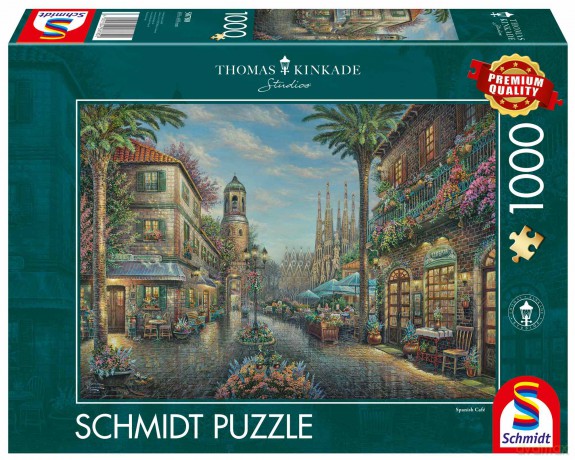 SCHMIDT 1000 el. PQ T. Kinkade Hiszpańska uliczka 112728 [PUZZLE]