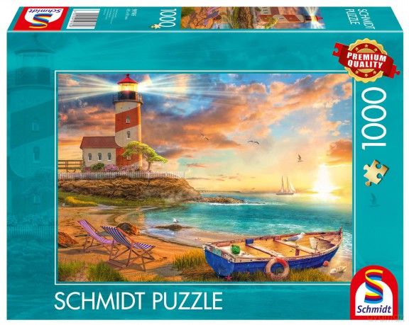 SCHMIDT 1000 el. PQ Zachód słońca nad zatoką 112740 [PUZZLE]