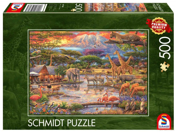 SCHMIDT 500 el. PQ Raj pod Kilimandżaro 112735 [PUZZLE]