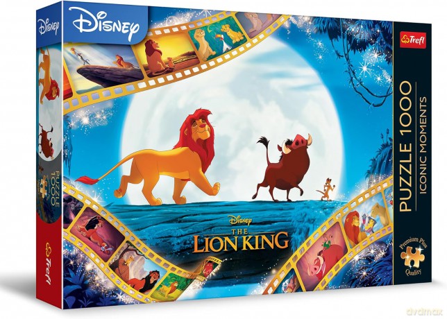 TREFL 1000 el. Premium Plus Król Lew 10831 [PUZZLE]