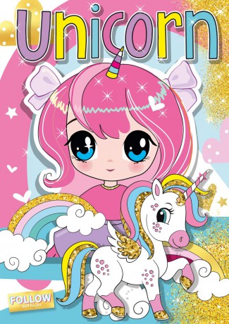 Unicorn. Kolorowanka - Katarzyna Maćkowiak [KSIĄŻKA]