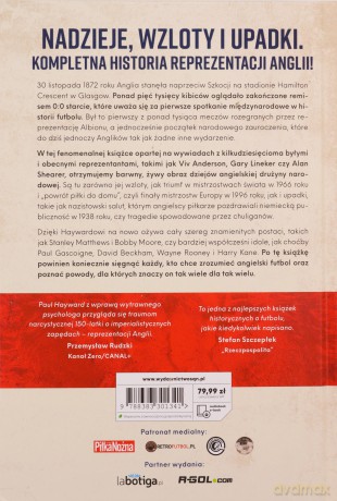 W poszukiwaniu zaginionej chwały. Historia reprezentacji Anglii 1872-2022 - Paul Hayward [KSIĄŻKA]