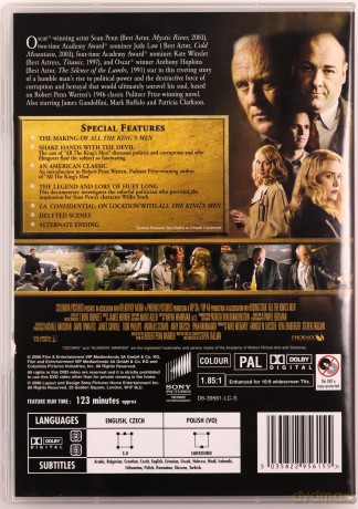 Wszyscy ludzie króla [DVD]