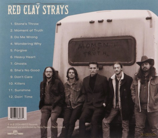 The Red Clay Strays: Moment of Truth (digipack) [CD]