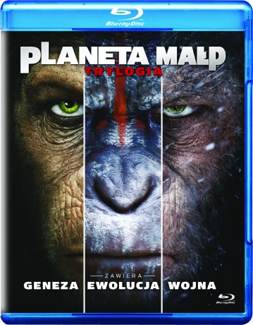 Planeta Małp Trylogia [3xBlu-Ray]